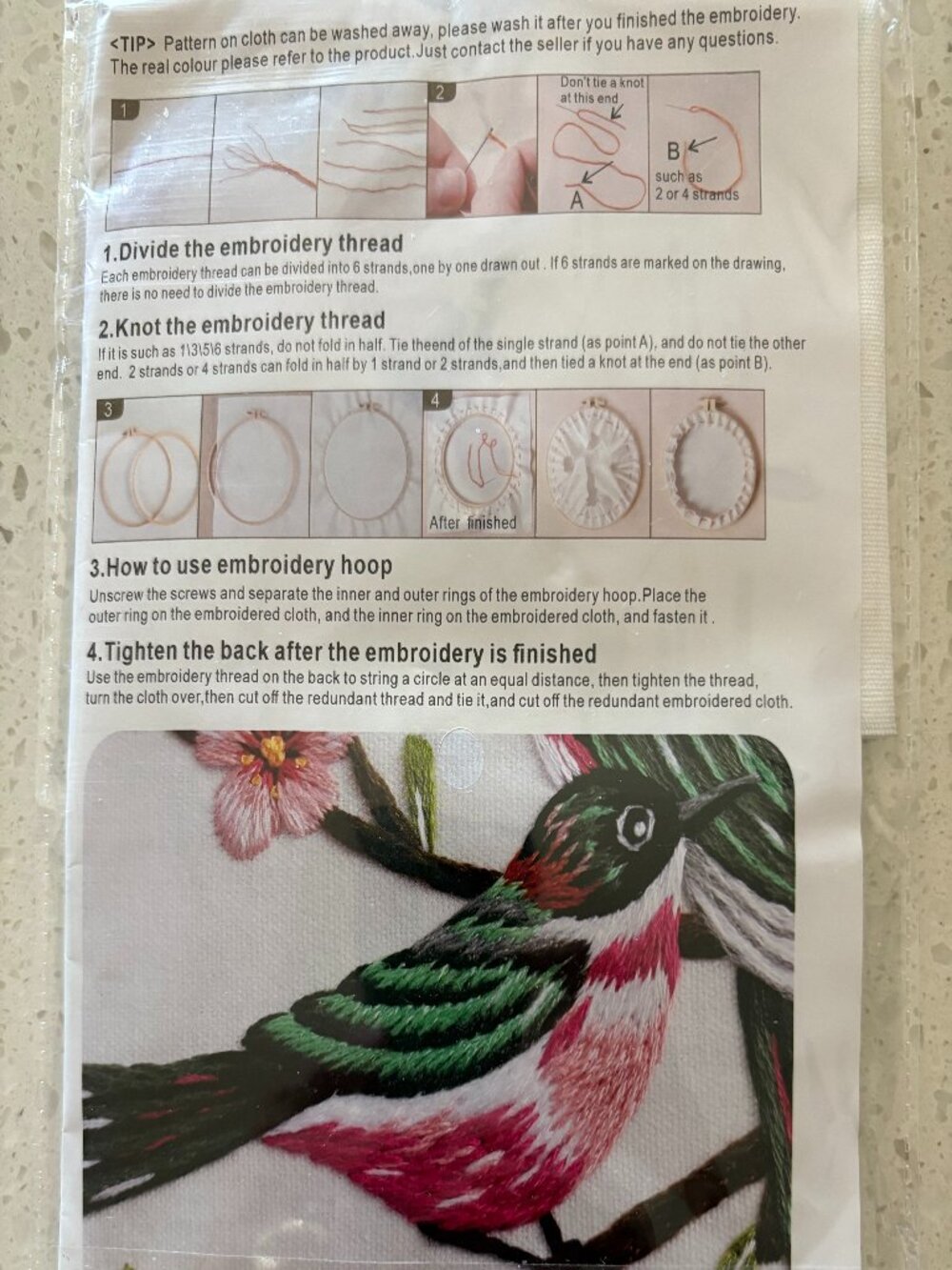 Embroidery Kit - Picture 2 of 2
